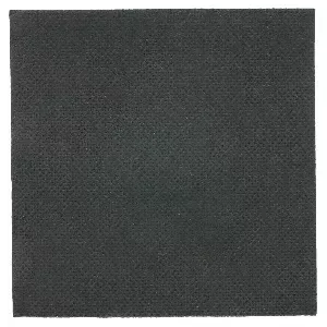Guardanapos ecolabel 'double point' 18 g/m2 20x20 cm preto tissue (2400 unidade)