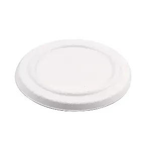 Coperchio per codice 228.86 'bionic'  ø 12x1,2 cm bianco bagassa (500 unità)