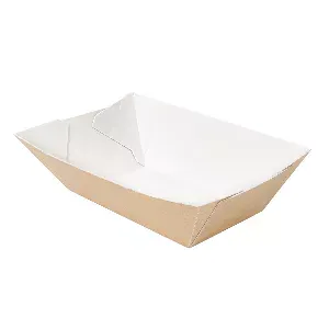 Barquetas 'thepack' 240 g 8,5x5x4 cm natural cartão nano-micro (1800 unidade)