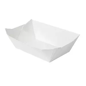Barchette 'thepack' 480 g 10x6,2x4,8 cm bianco cartone nano-micro (1800 unità)