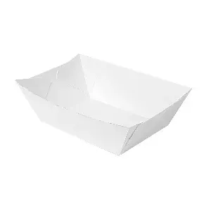 Barchette 'thepack' 1200 g 11,9x7,9x5,5 cm bianco cartone nano-micro (1000 unità)