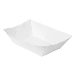 Barchette 'thepack' 1440 g 13,5x8,5x6,2 cm bianco cartone nano-micro (600 unità)