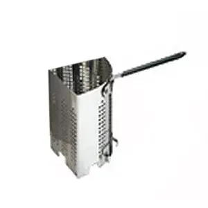 Passador segmentado  25x18x20 cm prateado inox (1 unidade)