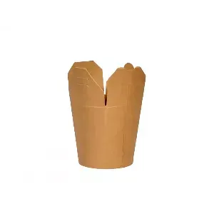 Papirna kutija za istočnjačka jela, kraft, 450 ml