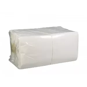 Бяла салфетка 33х33см