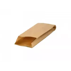 Torebka papierowa dla hot-dog , brązowa 190x75x25 mm
