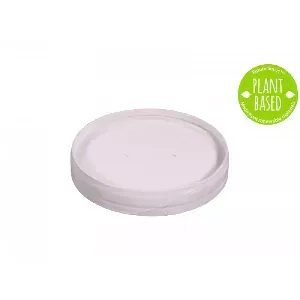 Капак за съд за супа 450 мл бял