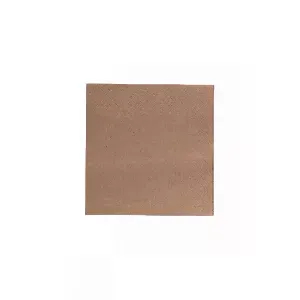 Servetel hartie, 2 straturi, maro 1/4, 24x24 cm