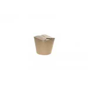 Papirna kutija za istočnjačko posuđe, smeđa 750 ml