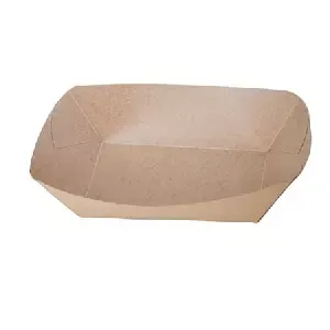 Tacka papierowa, brązowa, 215x170x50mm