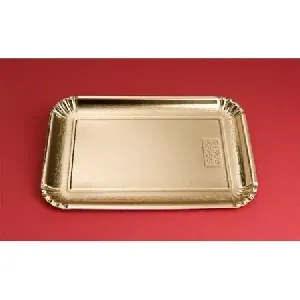 Поднос за хартия, златен, 24,0 х 16,8 см