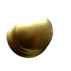 Подложка за торта, златиста, 26 см