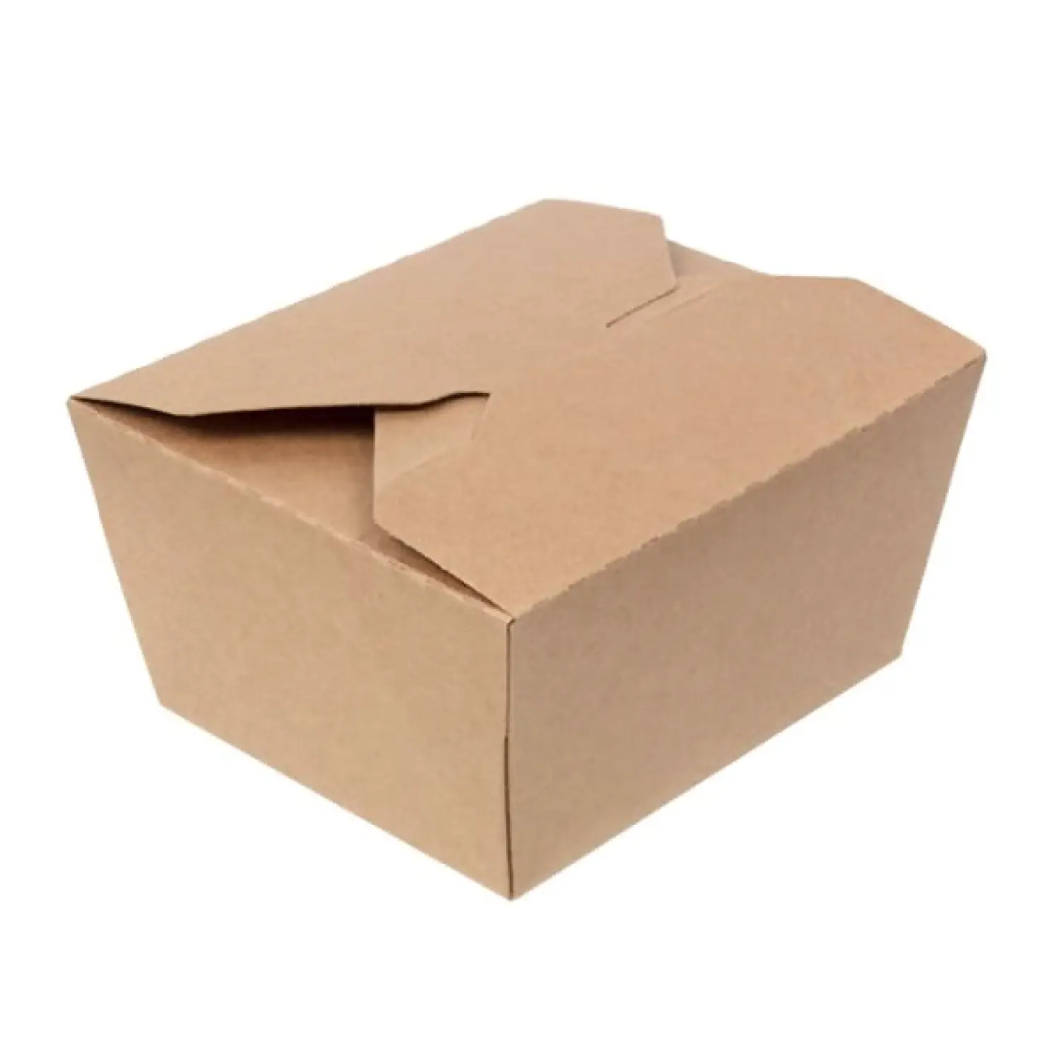 Caja carton kraft biopack® 650cc 110x90x64mm