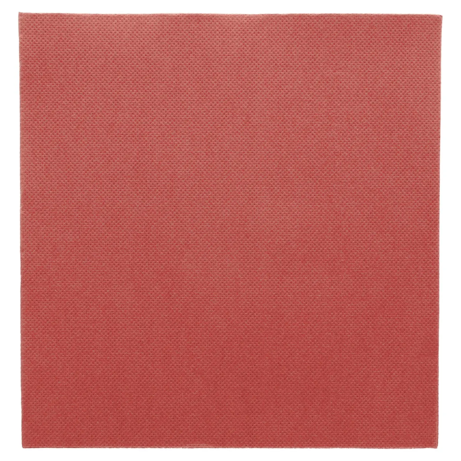 Tovaglioli ecolabel 'double point' 18 g/m2 39x39 cm bordeaux tissue (1200 unità)