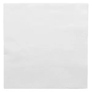 Guardanapos ecolabel 2 folhas  18 g/m2 39x39 cm branco tissue (1600 unidade)