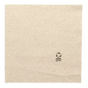 Tovaglioli ecolabel 2 veli 'feel green'  18 g/m2 33x33 cm naturale tissue riciclato (2400 unità)