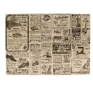Toalhetes de mesa times 48 g/m2 31x43 cm natural papel reciclado (2000 unidade)