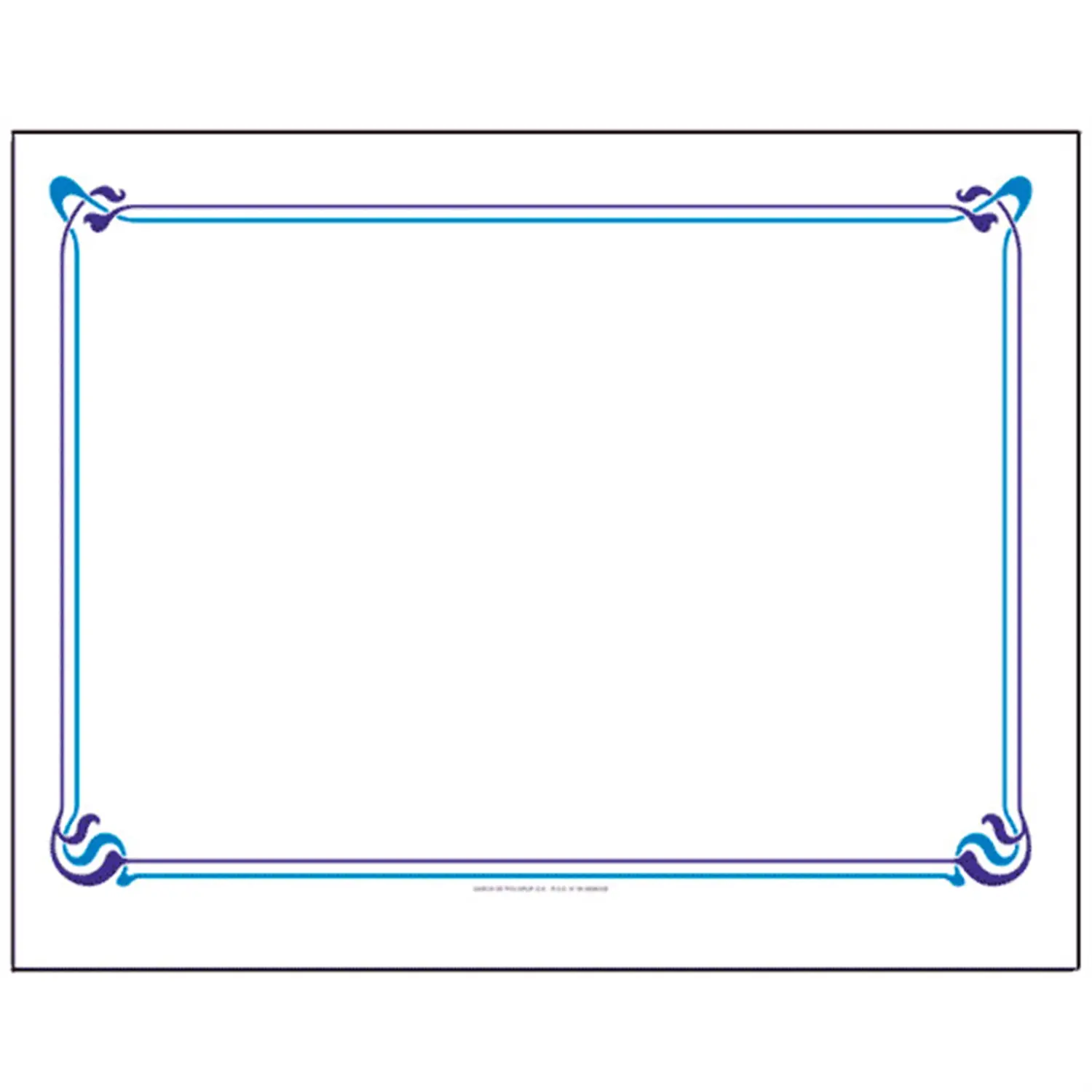 Tovagliette maxim bleu 48 g/m2 31x43 cm bianco cellulosa (2000 unità)