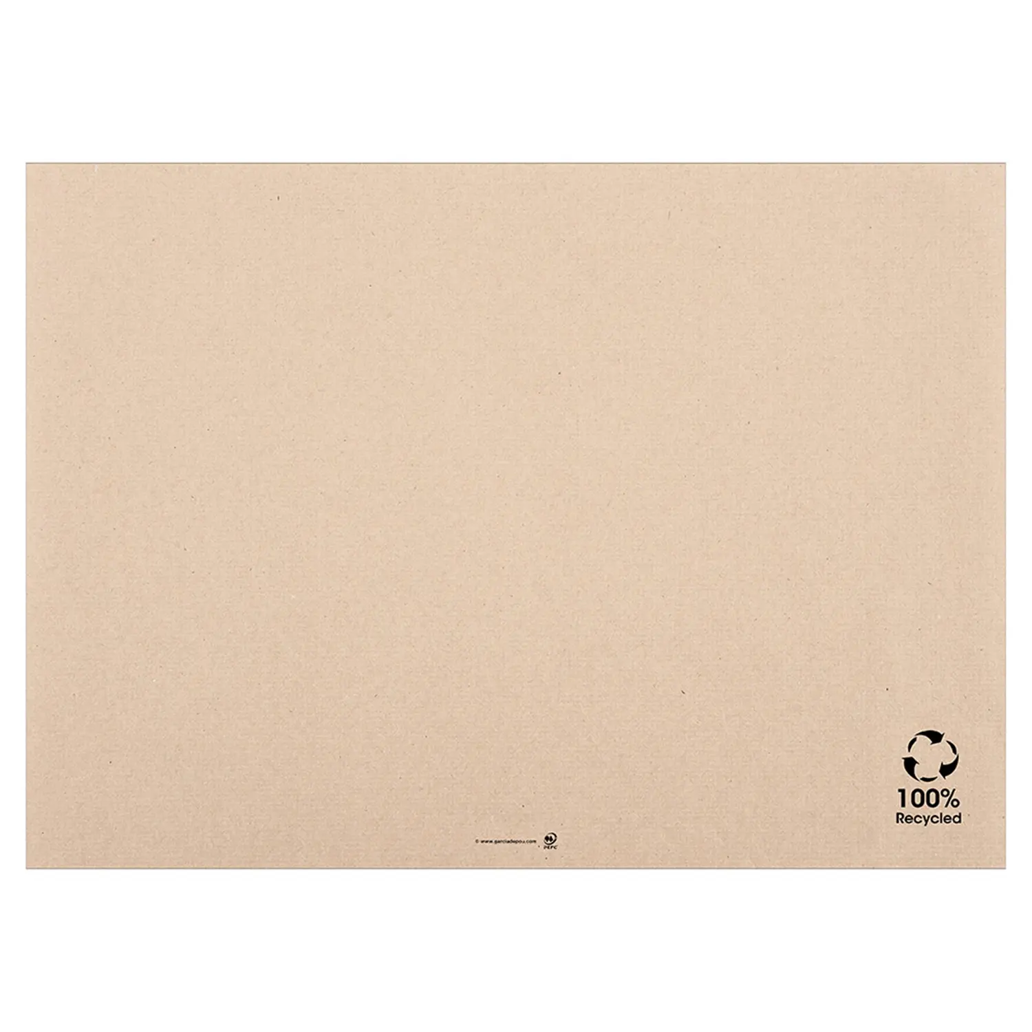 Tovagliette  48 g/m2 31x43 cm naturale carta riciclata (2000 unità)
