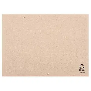 Toalhetes de mesa  48 g/m2 31x43 cm natural papel reciclado (2000 unidade)