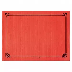 Toalhetes de mesa  48 g/m2 31x43 cm encarnado celulose (2000 unidade)