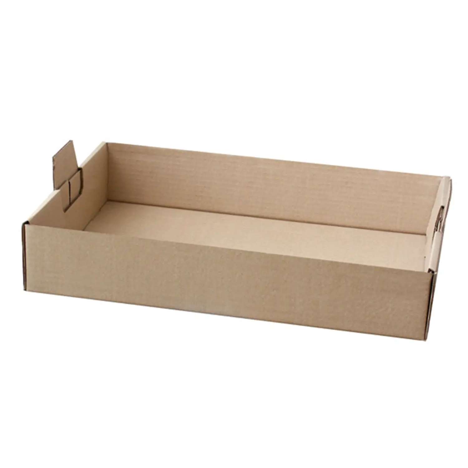 Vassoi "traiteur"  380 g/m2 54,5x38,5x9,5 cm avana kraft (50 unità)