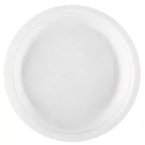 Platos 'bionic'  ø 18x1,8 cm blanco bagazo (1000 unid.)