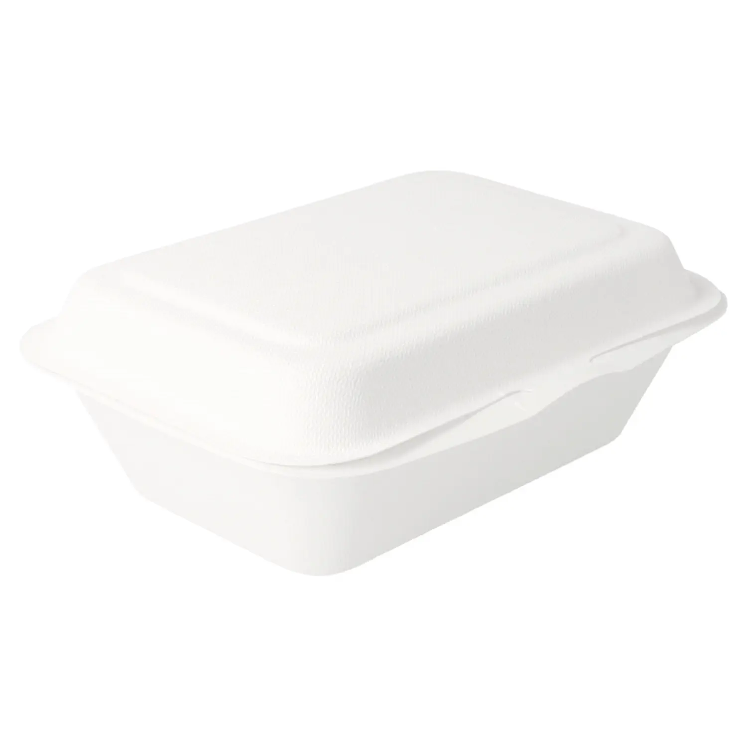 Contenitori 'bionic' 600 ml 13,6x18,2x6,4 cm bianco bagassa (1000 unità)