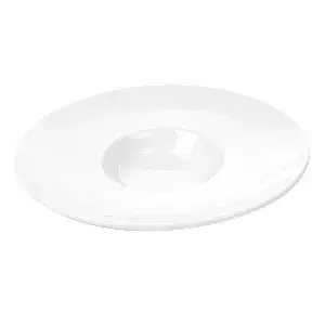 Piatti "gran ala"  ø 28,5 cm bianco porcellana (12 unità)