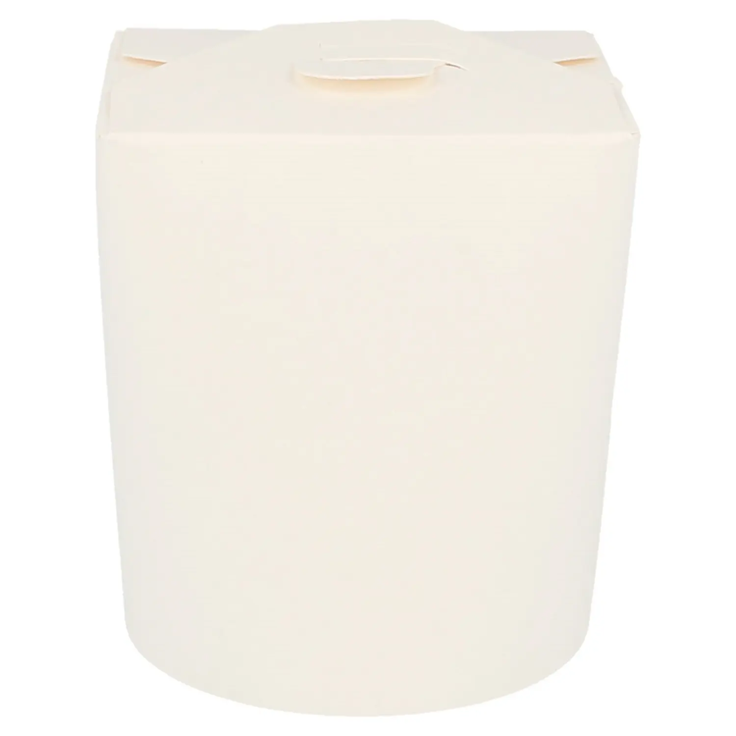Recipientes multi-uso p/ microondas  480 ml 300 + 18 pe g/m2 ø8x9 cm branco cartolina (50 unidade)
