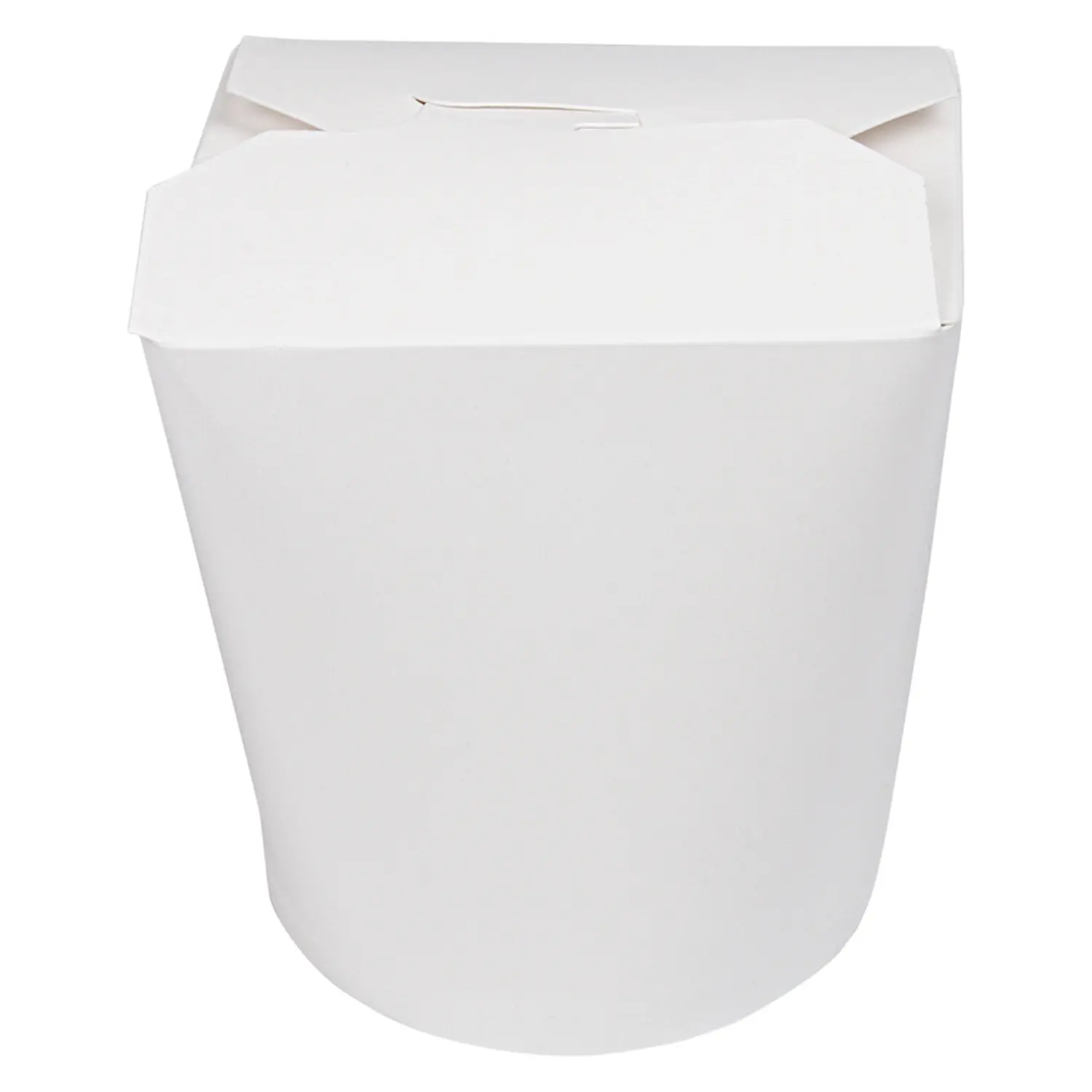 Recipientes multi-uso p/ microondas  960 ml 300 + 18 pe g/m2 ø9x10,8 cm branco cartolina (50 unidade)