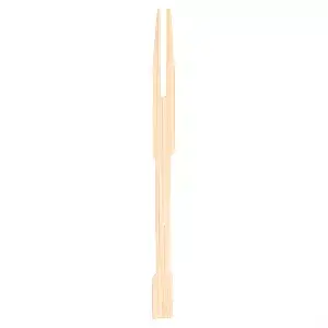 Mini forchettes 'bamboo'  9 cm naturale bambù (2000 unità)