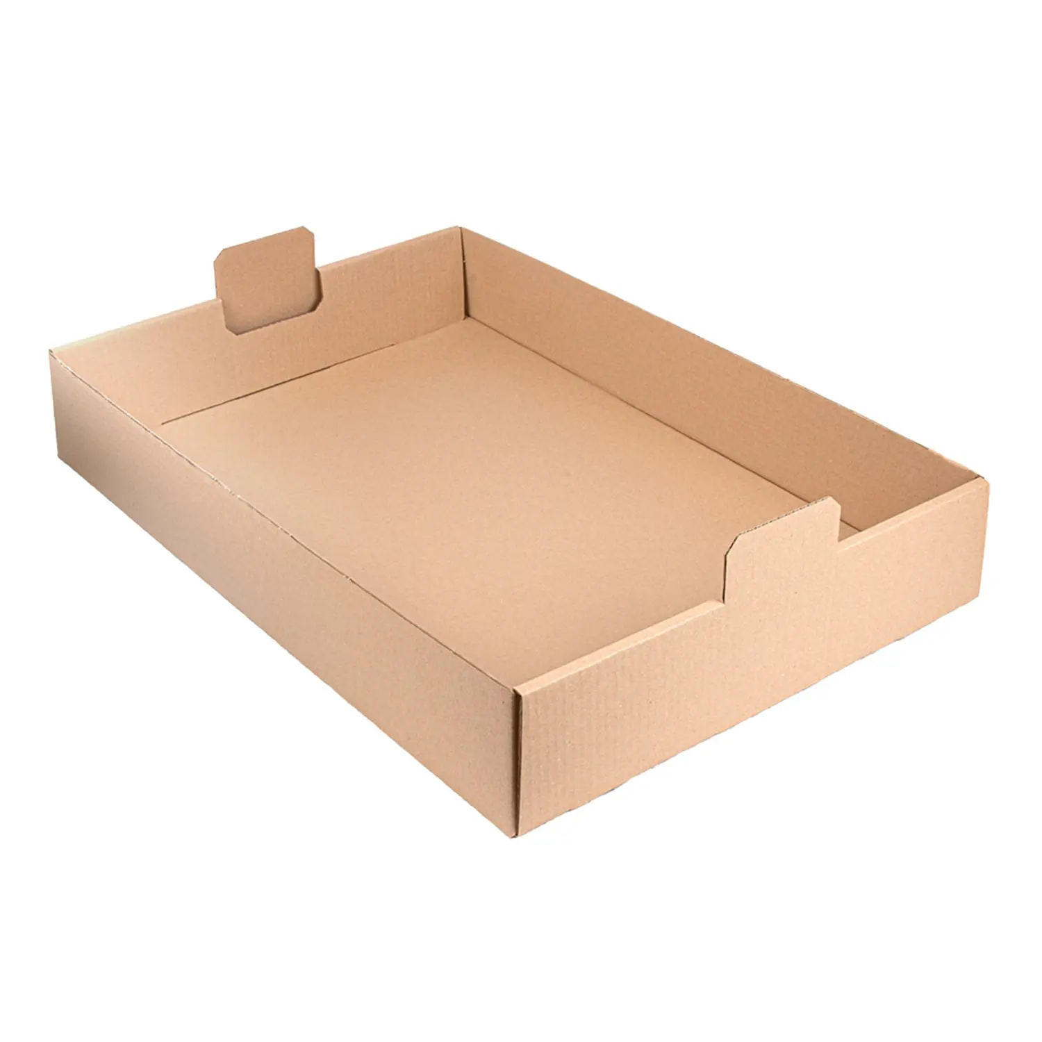 Bandejas catering  380 g/m2 62x43,5x9,5 cm habana kraft (50 unid.)