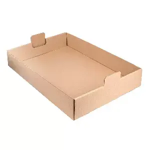 Bandejas "gourmet"  380 g/m2 62x43,5x9,5 cm havana kraft (50 unidade)