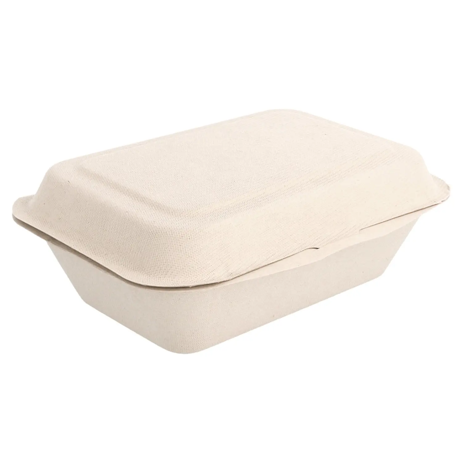 Contenitori 'bionic' 600 ml 13,6x18,2x6,4 cm naturale bagassa (1000 unità)