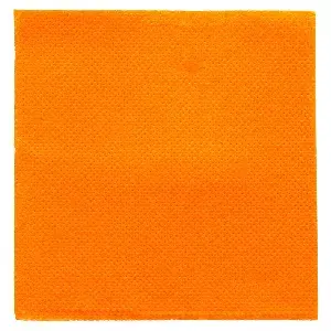 Tovaglioli ecolabel 'double point' 18 g/m2 20x20 cm arancio chiaro tissue (2400 unità)
