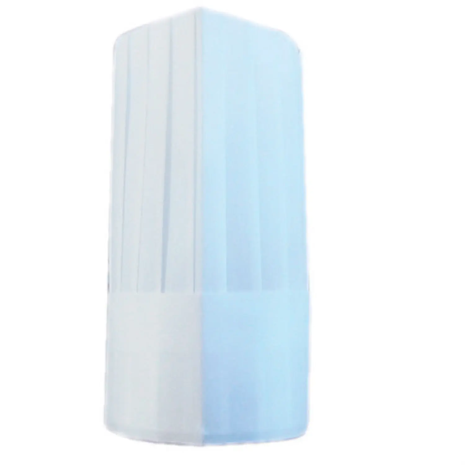 Toca de chefe clássico  31 cm branco airlaid (10 unidade)