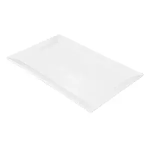 Piatti rettangolari  45x28 cm bianco porcellana (6 unità)