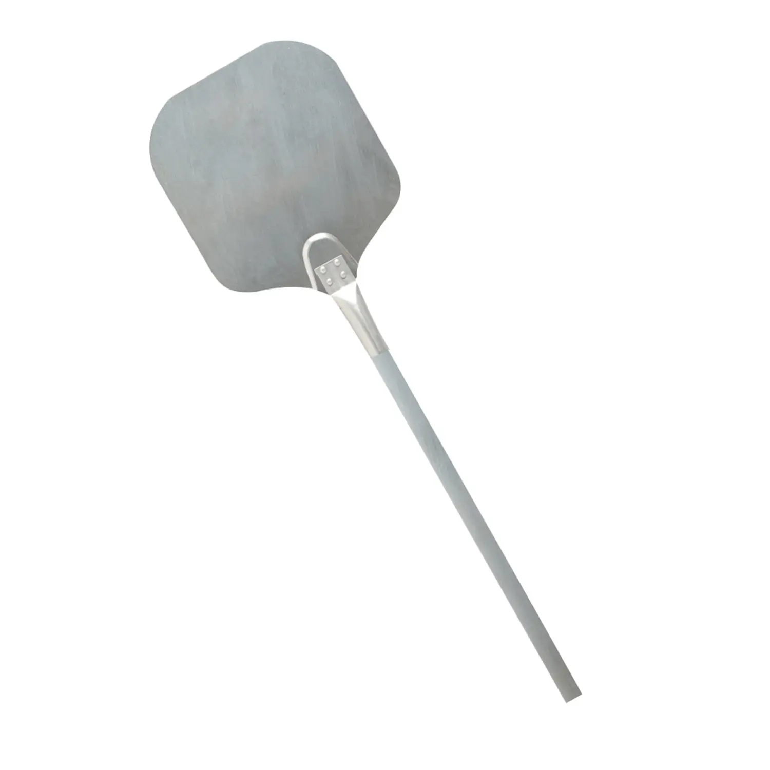 Pá de pizza mini  17,1x19,7x52,1 cm prateado alumínio (1 unidade)