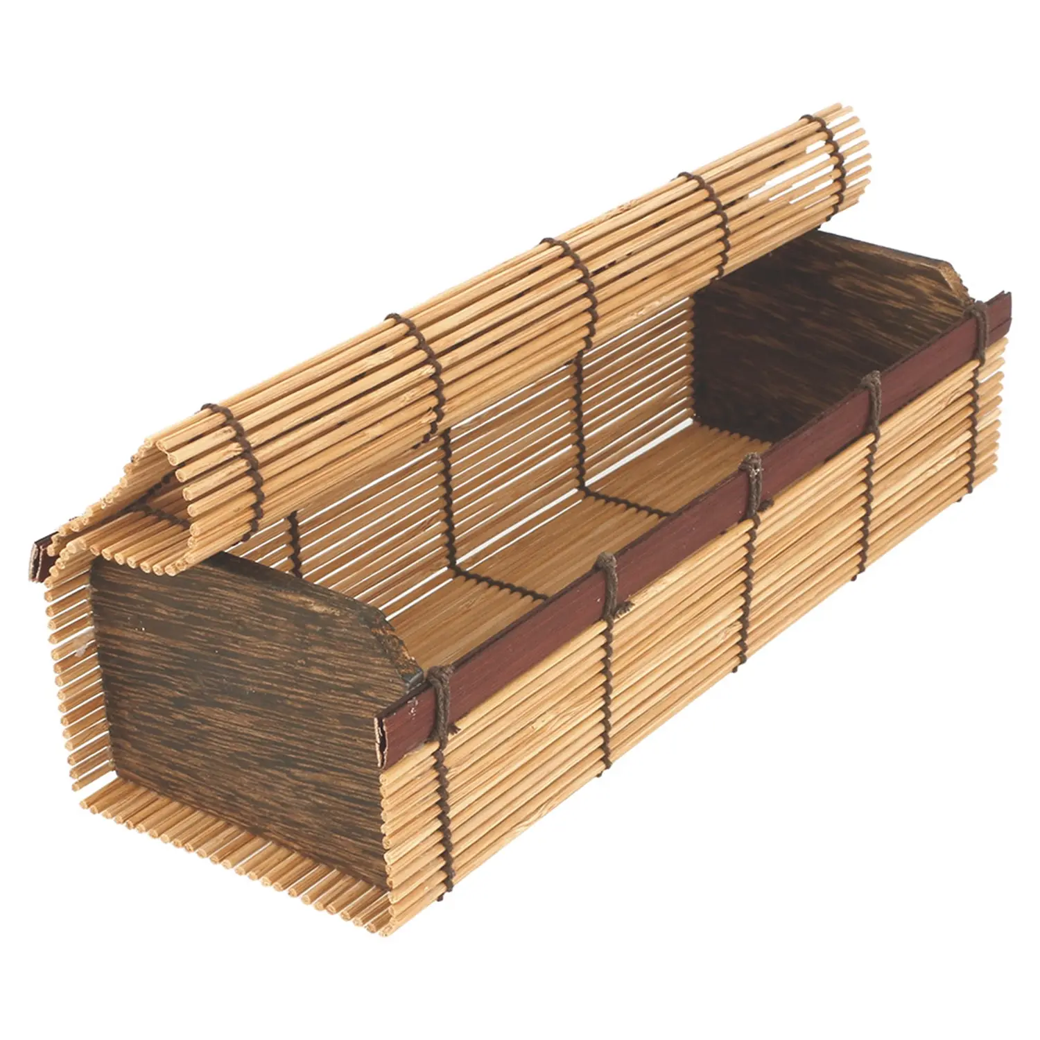 Cajas sushi 'bamboo'  23x8x6 cm natural bambú (24 unid.)