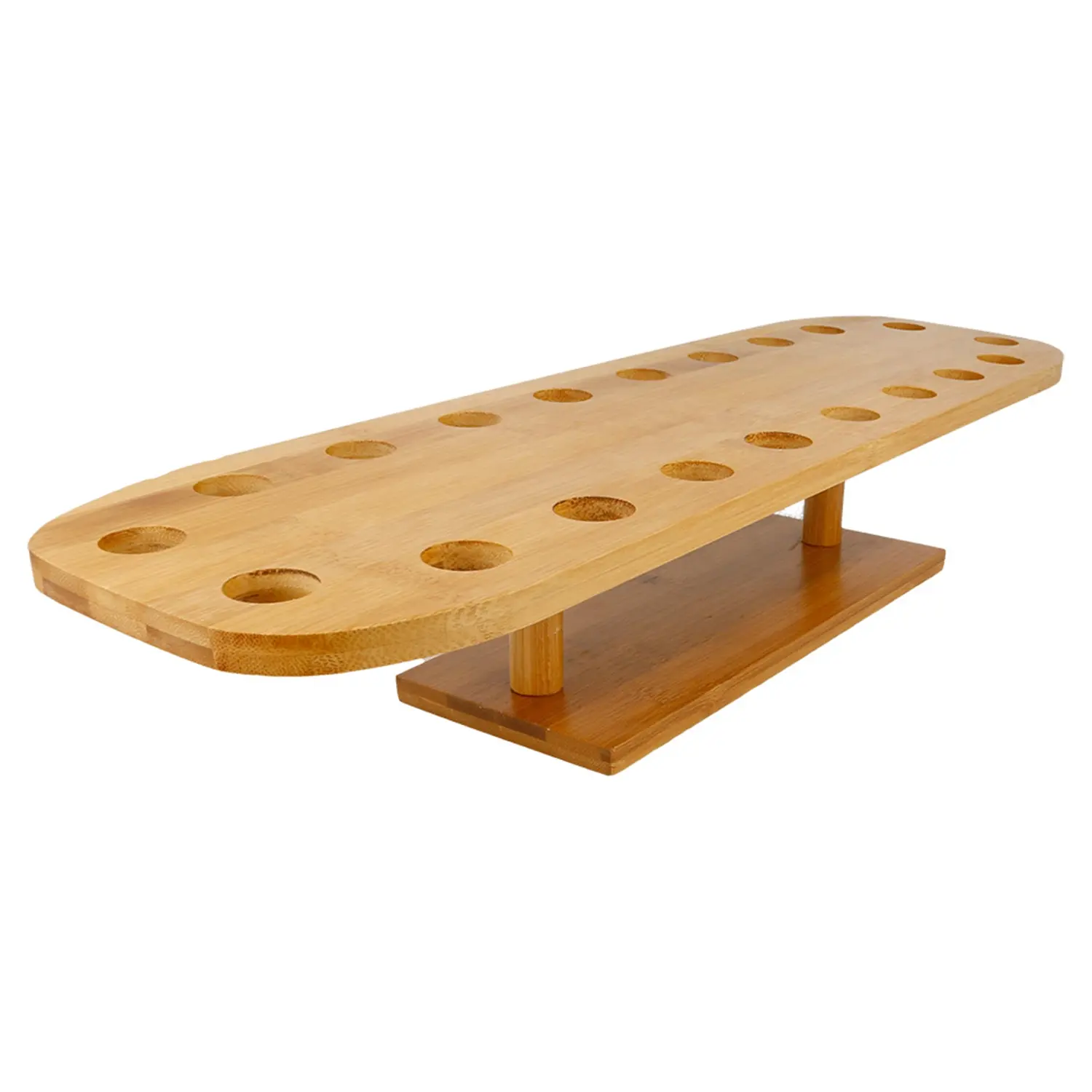 Espositore 20 coni 'bamboo'  50x14,7x9 cm naturale bambù (1 unità)