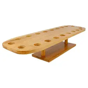 Espositore 20 coni 'bamboo'  50x14,7x9 cm naturale bambù (1 unità)
