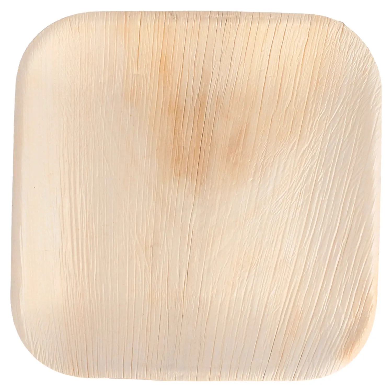 Platos cuadrados 'areca'  18x18x1,5 cm natural areca (200 unid.)