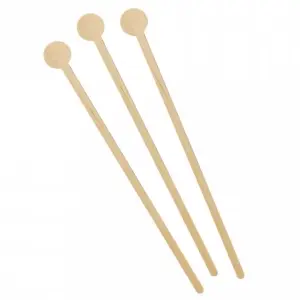 Agitadores "long drinks" 'wood'  0,5/2x15x0,16 cm natural madera (100 unid.)