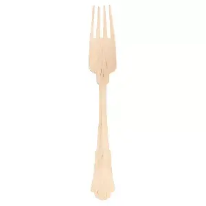 Forchette 'wood' classic  19,3 cm naturale legno (100 unità)