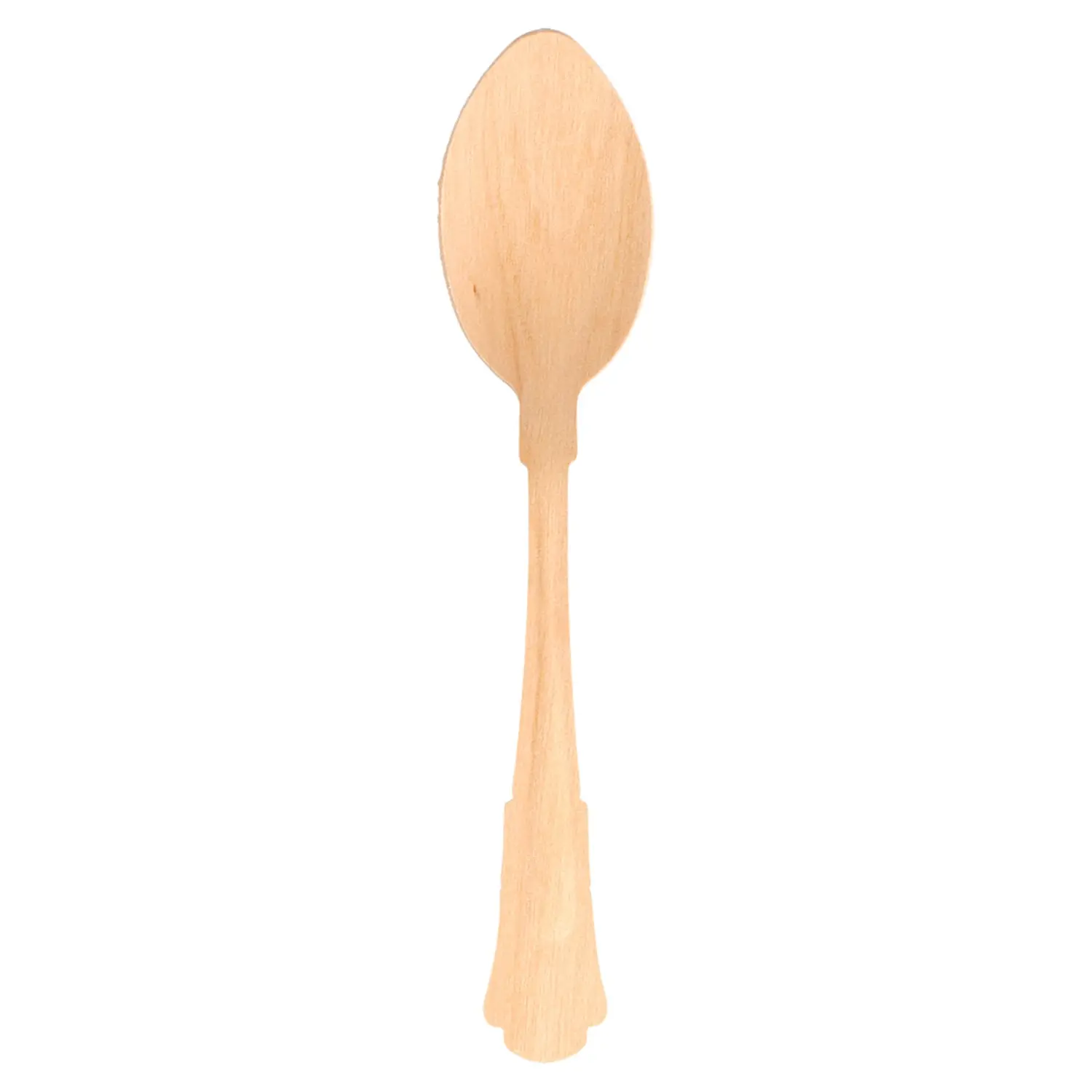 Cucchiai 'wood' classic  19,3 cm naturale legno (100 unità)