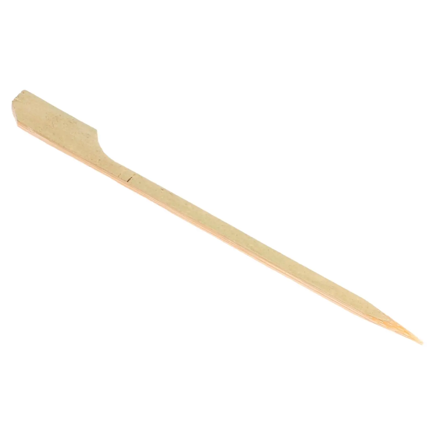 Picks "golf" 'bamboo'  12 (h) cm natural bambú (100 unid.)