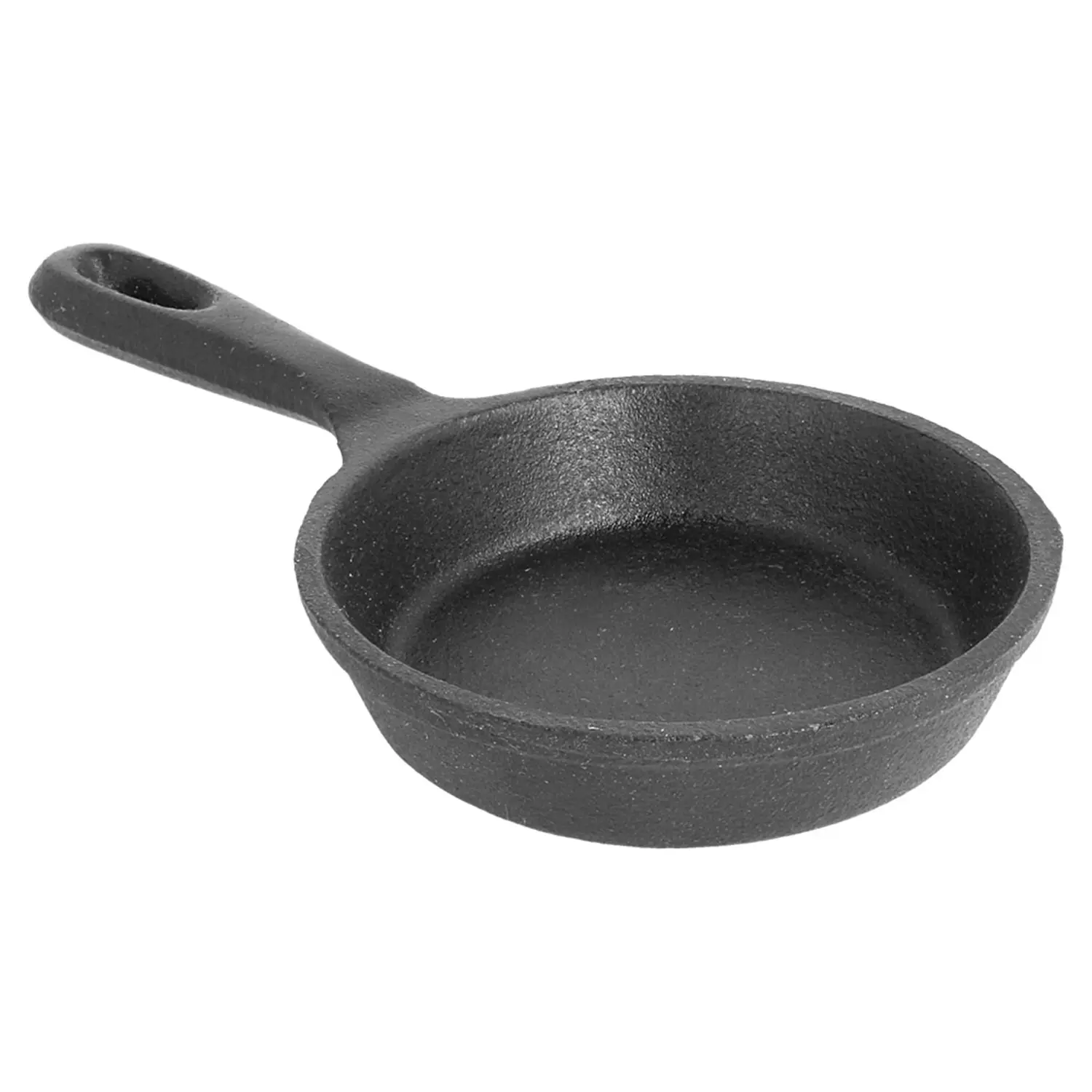 Frigideira esmaltada 100 ml ø 10(17,3)x2,4 cm preto ferro (12 unidade)