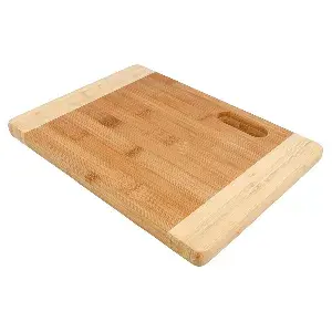 Tagliere bicolore 'bamboo'  22x30x1,9 cm naturale bambù (1 unità)