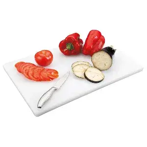 Tagliere  50x37,5x2 cm bianco hdpe (1 unità)
